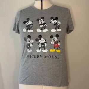 Disney Gray Mickey Mouse Tee